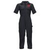 Unlined Poplin Short Sleeve Coverall Thumbnail